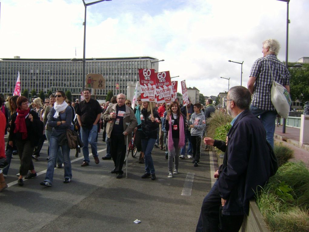 manif contre la réforme des retraites.