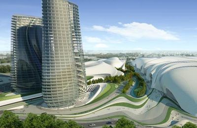 Cairo Expo City by Zaha Hadid architects