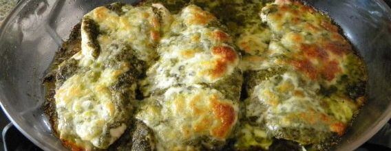 Filets de dinde au pesto et à la mozzarella