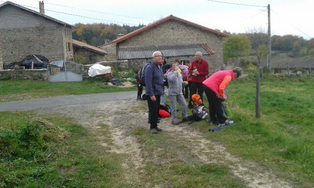 JEUDI 22 OCTOBRE ; 1er groupe ; SAINT BONNET LE CHATEAU