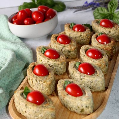 Barquettes de boeuf aux courgettes 