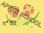 Pour APRES SCHOOL : Carte n° 35 - Fleurs