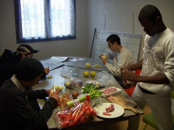 Des ateliers cuisine sont également organisés.