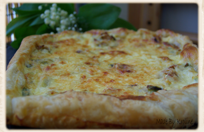 Tarte aux poireaux