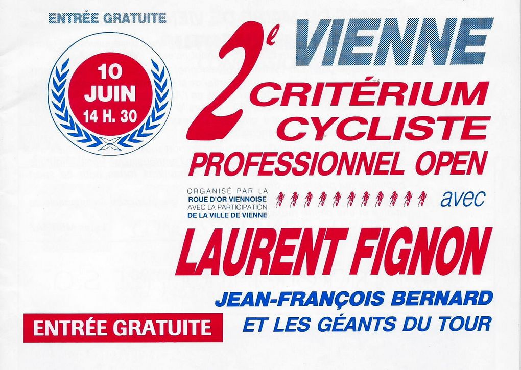 Images internet - Diaporama affiche critériums cycliste