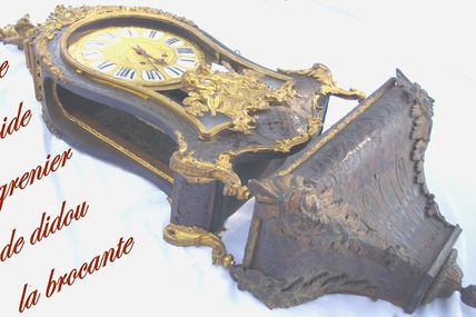 LE VIDE GRENIER DE DIDOU LA BROCANTE: Superb antique French Copper Professional Saute Pan Lid daubiere tinned copper handle iron 