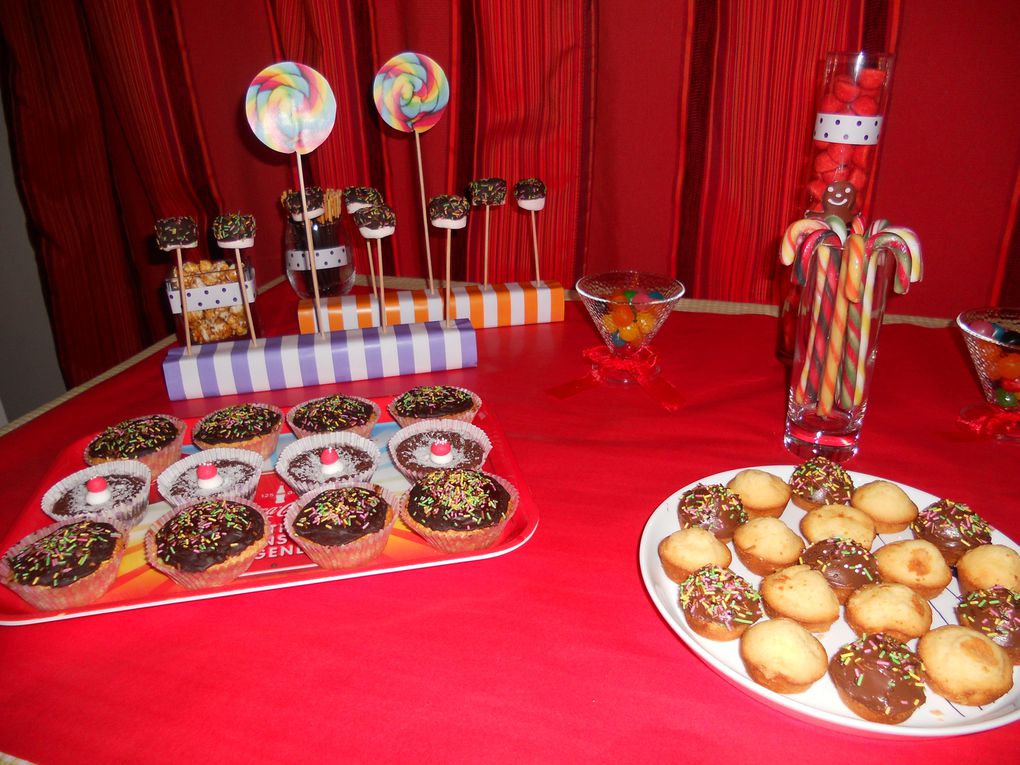 Buffet sweet table pour les 10 ans de Léa