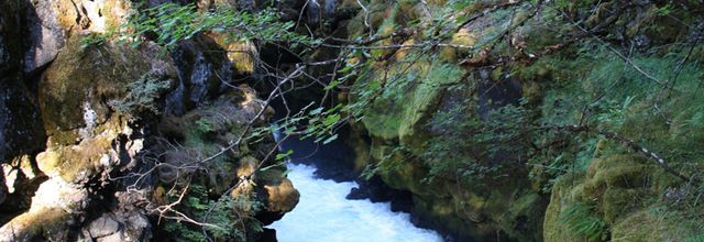 Les tunnels de lave - Oregon - Les tunnels de la Rogue river.