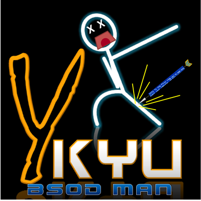 Et soudain Ota-Kyu s’est pris un BSOD dans le genou. Oui, il a un genou.