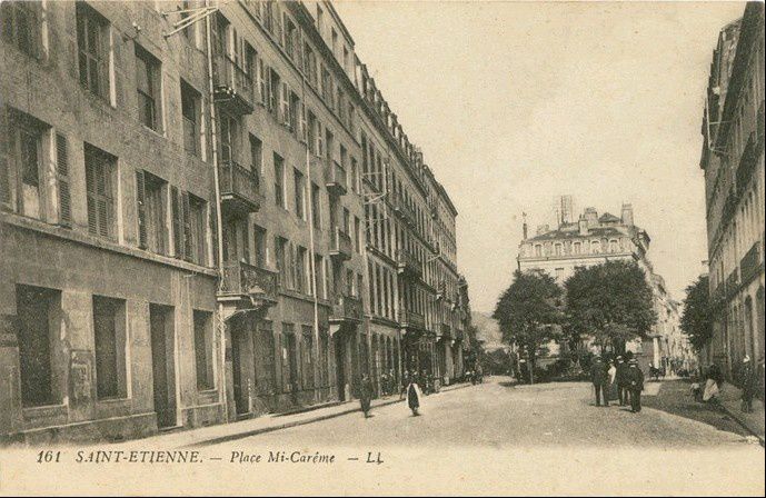 Cartes postales anciennes du quartier Jacquard-Préfecture
et de ses alentours.
