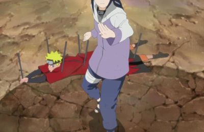 Conviction d'Hinata lors de son combat contre Pain