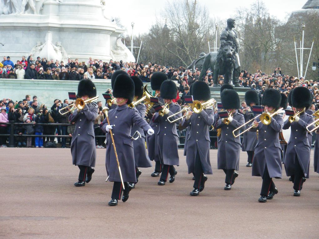 Petit tour à Buckingham Palace pour assister à la relève de la garde, et dans Green Park qui est juste à côté !