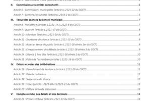 CHEMAZE : Yves GUINHUT nous propose son réglement intérieur