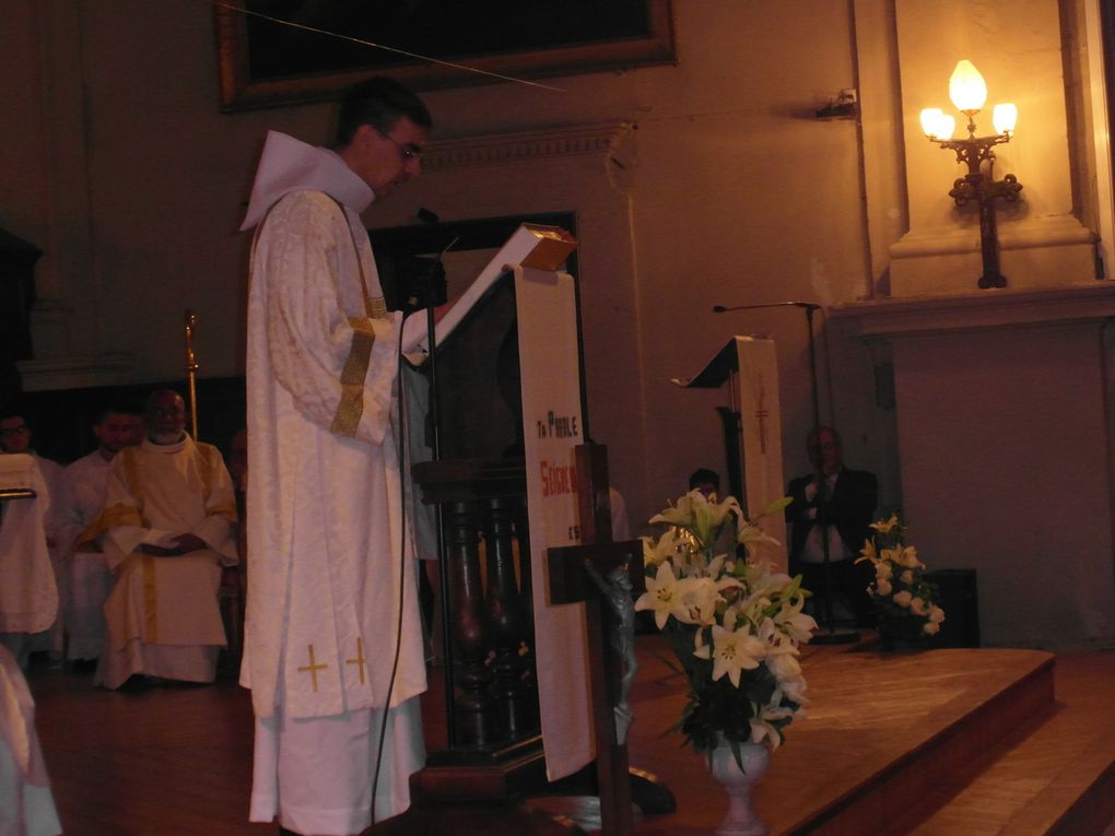 Remerciment et les personnes qui ont animé la Messe