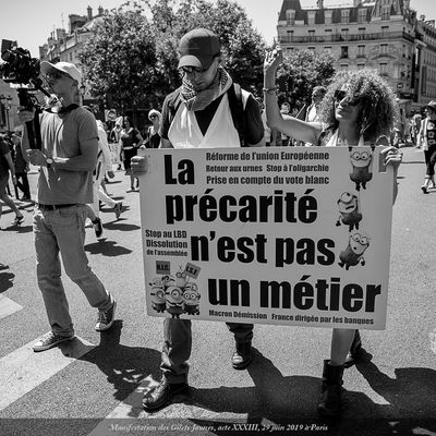 Paris, manifestation du 29 juin 2019 des gilets jaunes, Acte XXXIII