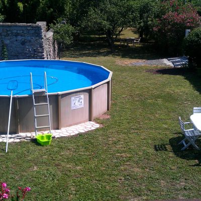 Maison meublée jusqu'à 9 personnes avec piscine Sud Ardèche