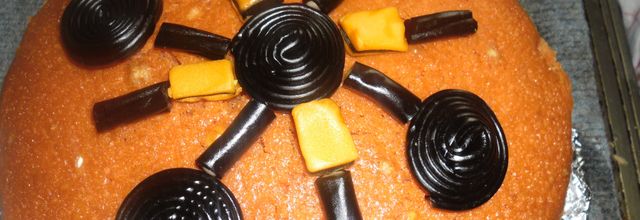 le gâteau à l'orangina de chez Darna.....