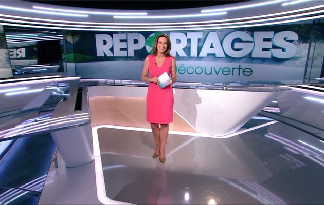 Anne-Claire Coudray JT 13H TF1 le 26.05.2018