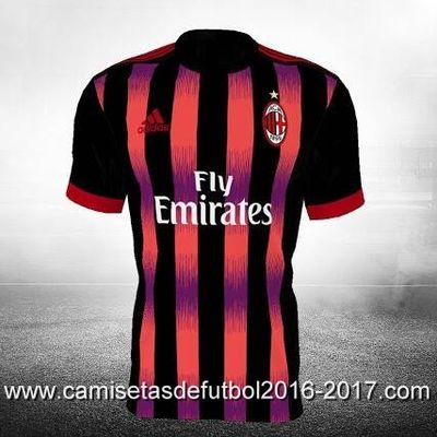 Camiseta del AC Milan 2017/18 tercera
