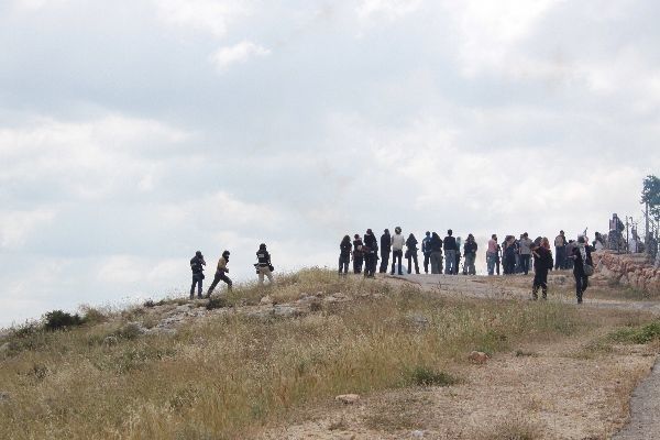 Demo after International conference for Peace in April 2010