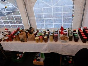 Marché de Noël de nuit