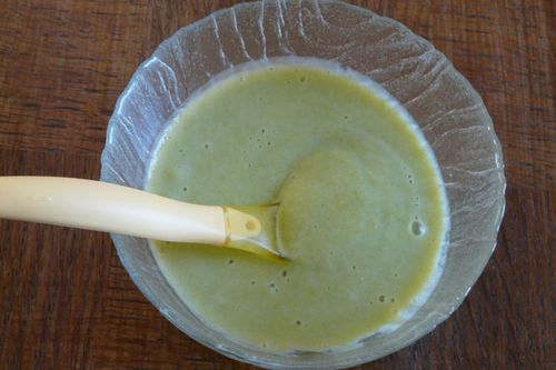 Puree Verte A La Vache Qui Rit Des 6 Mois Les Recettes D Axel