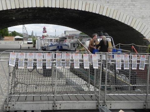 Rencontres des circuits courts, péniche Alternat, Paris (13e), 19 juin 2011