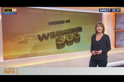 [EN CE MOMENT] LUCIE NUTTIN ce soir pour WEEK-END 360 sur BFM TV