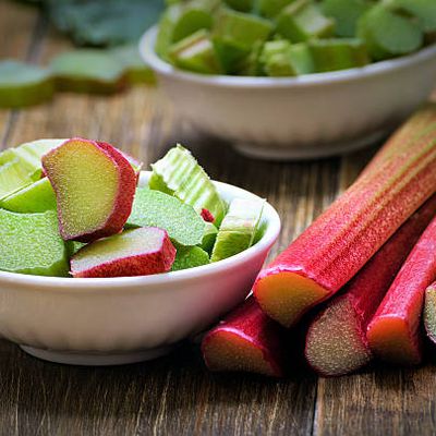 Confiture de rhubarbe /vanille/ chocolat (avec édulcorant) 