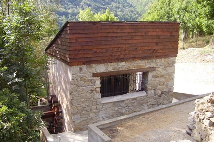 "El moli del Xic", le moulin foulon d'Ayguatébia-Talau