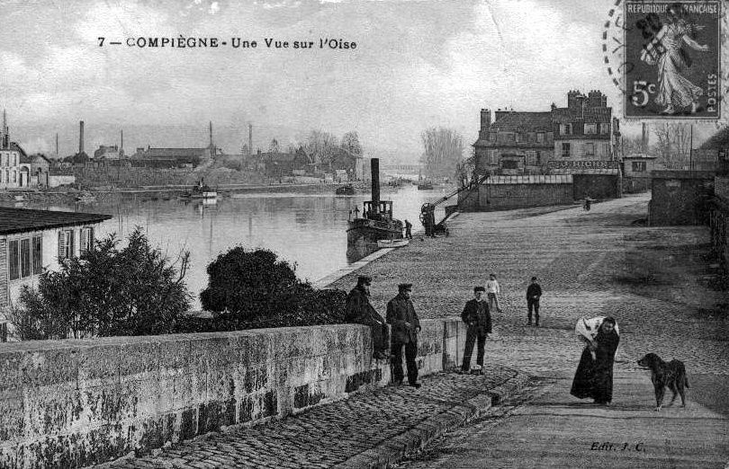 Album - la ville de Compiègne (Oise), la riviére Oise, le port de plaisance, les inondations