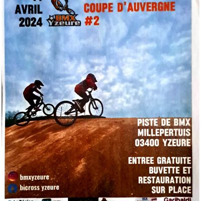 Guide de compétition pour la 2e manche de la Coupe d'Auvergne, 14 avril