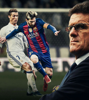 Fabio Capello. Se refiere a Messi y a C.Ronaldo 