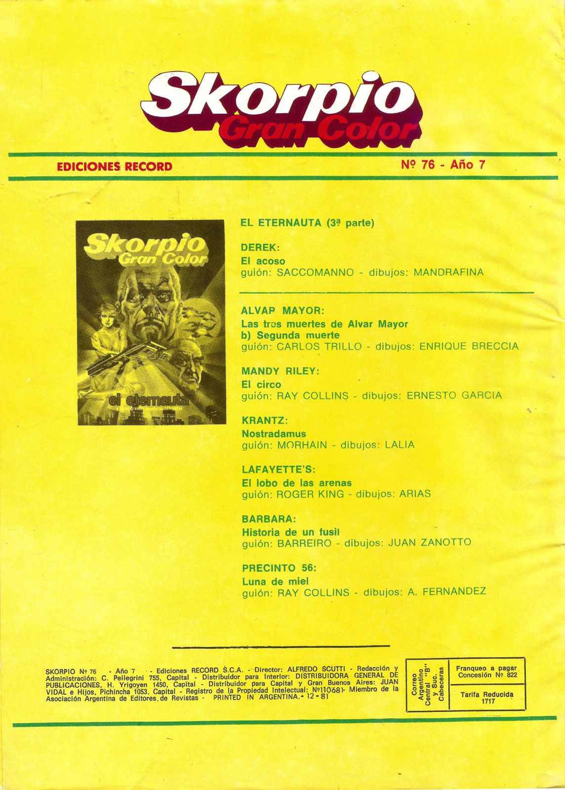 Skorpio (Edición original Argentina)...Vol...8
