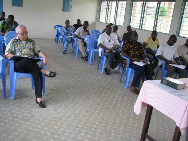 Photos de la deuxième assemblée des eudistes d'Afrique