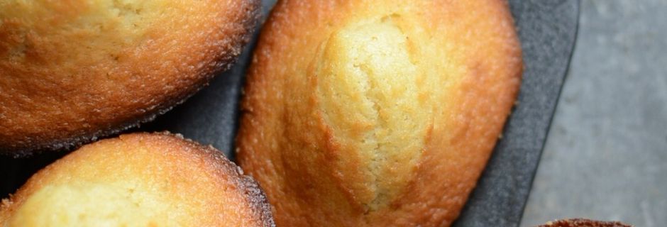Madeleines au citron