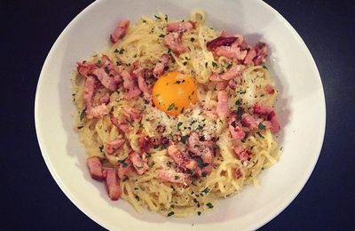 Les Véritables "Spaghetti alla Carbonara" ! 