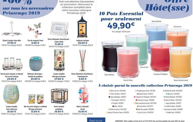 Promotions hôtesses: du 1er au 31 janvier 2019 