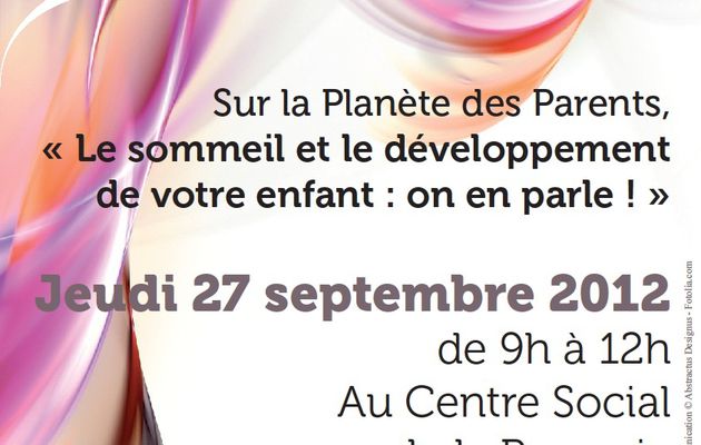 Réunion d'information autour du sommeil et du développement de l'enfant à Carcassonne le 27 septembre