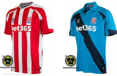 camisetas Stoke City 2014