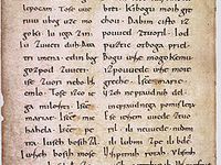 L'écriture médiévale...  (de l'onciale à la caroline)