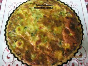 QUICHE POULET-POIREAUX