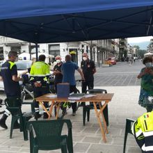 AVELLINO E PROVINCIA NEWS Bomba Day, Protezione Civile nelle piazze per le info utili Stamattina divulgate tutte le notizie per evacuare la ziona rossa domenica prossima  