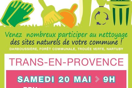 Nettoyage de Printemps à Trans en Provence