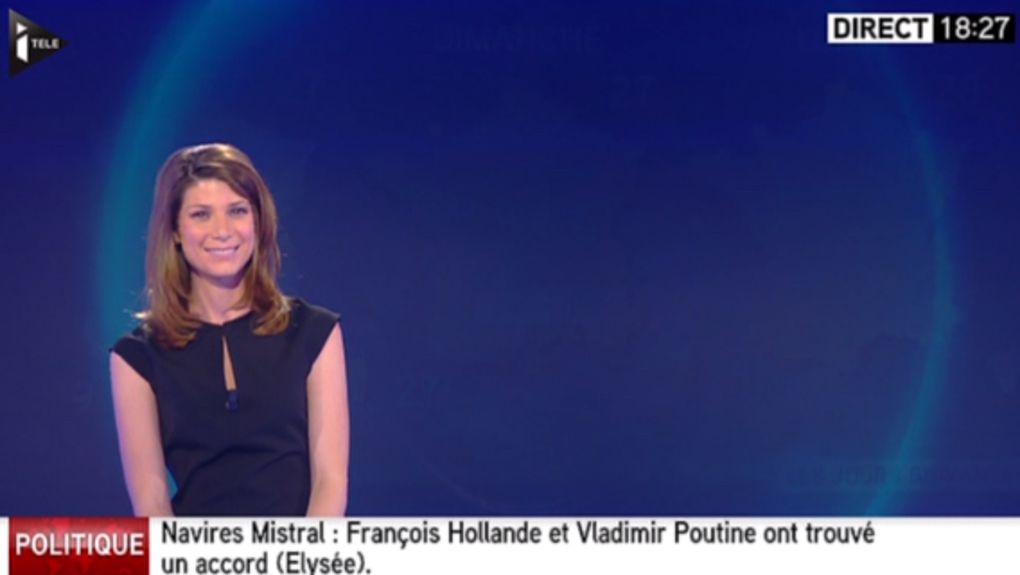 2015 08 06 - CHLOE NABEDIAN pour LA METEO d'i&gt;tele