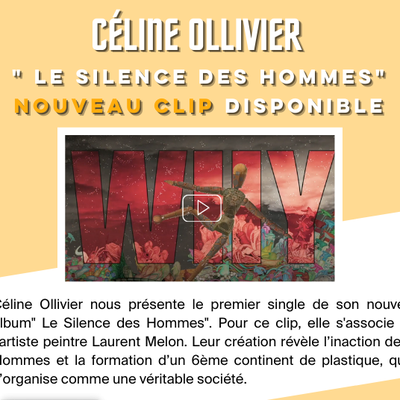 Pour la journée mondiale de l'environnement, Céline Ollivier revient avec un nouveau clip