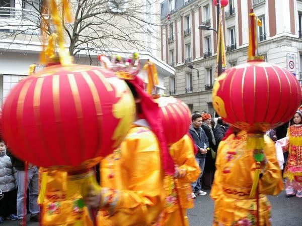 <em>Le 05 f&eacute;vrier 2006 d&eacute;fil&eacute; du nouvel an chinois &agrave; Paris</em>