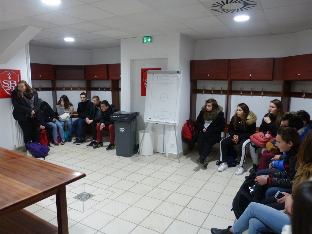 CLASSE DE 3ème : Visite au Stade Brestois..