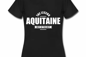 T Shirt Aquitaine noir homme The Legend