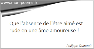 L'absence, 25 citations et 2 poésies sur le thème  